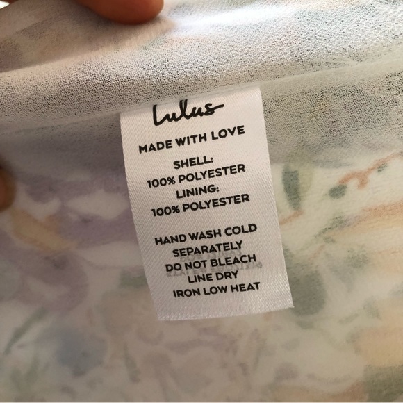 Lulus | Feels Magical Ivory Floral Print Short Sleeve Wrap Maxi Dress - Picture 12 of 12